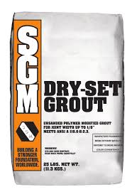 Dry-Set Grout