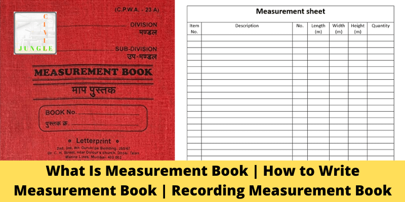 measurement book