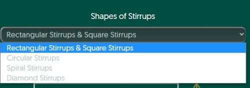 Shape of Stirrups  (1)