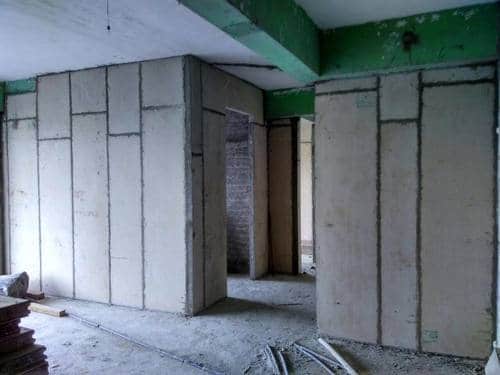Asbestos Cement Partition Wall