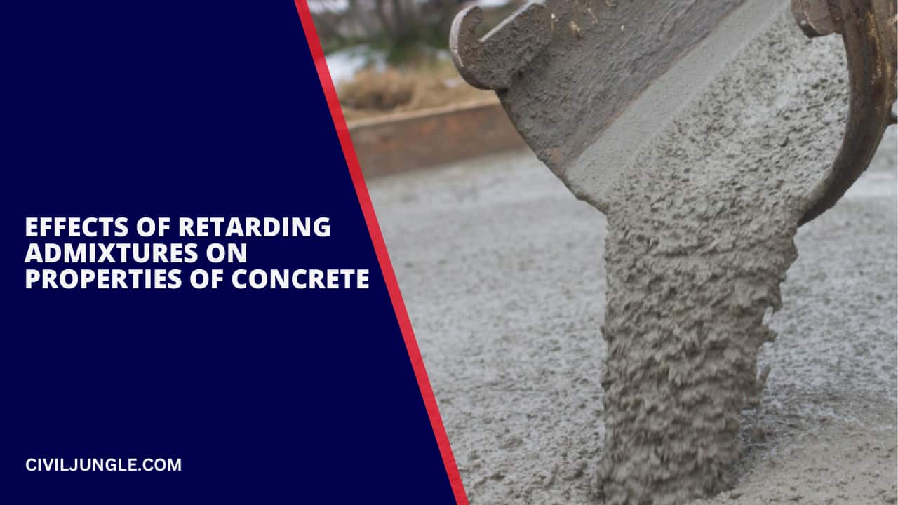 Effects of Retarding Admixtures on Properties of Concrete