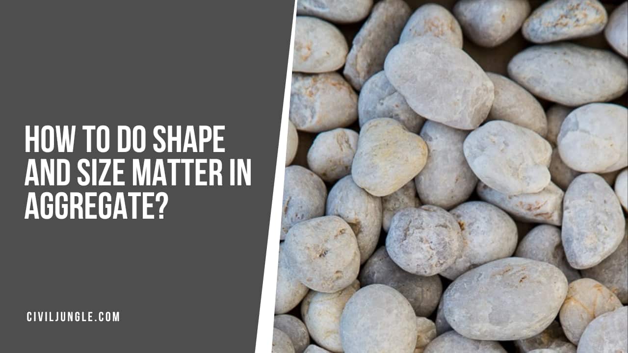 How to do Shape and Size Matter in Aggregate?