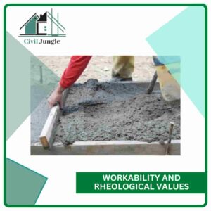 Workability and Rheological Values