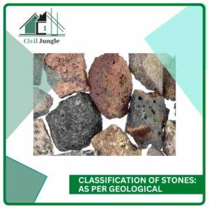 Classification of Stones:  As Per Geological