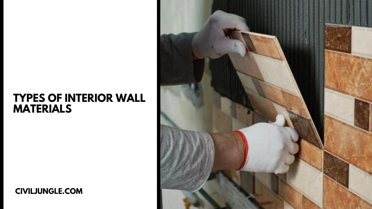 Types of Interior Wall Materials