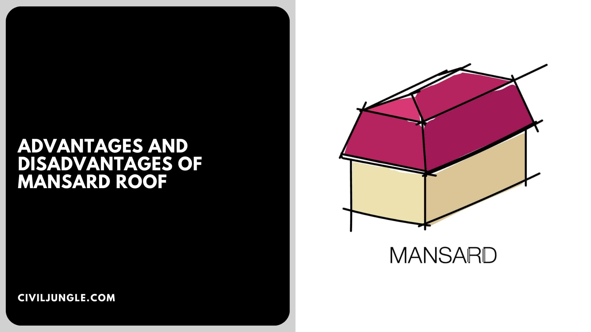 Advantages and Disadvantages of Mansard Roof