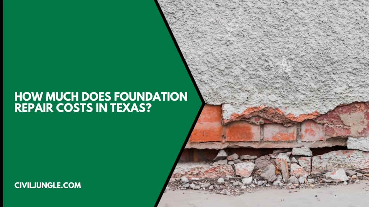 How Much Does Foundation Repair Costs in Texas?