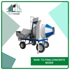 Non- tilting Concrete Mixer