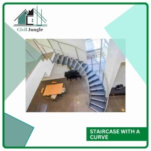 Staircase with a Curve