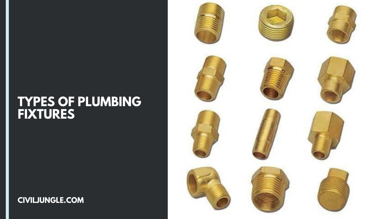 Types of Plumbing Fixtures