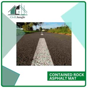 Contained Rock Asphalt Mat 