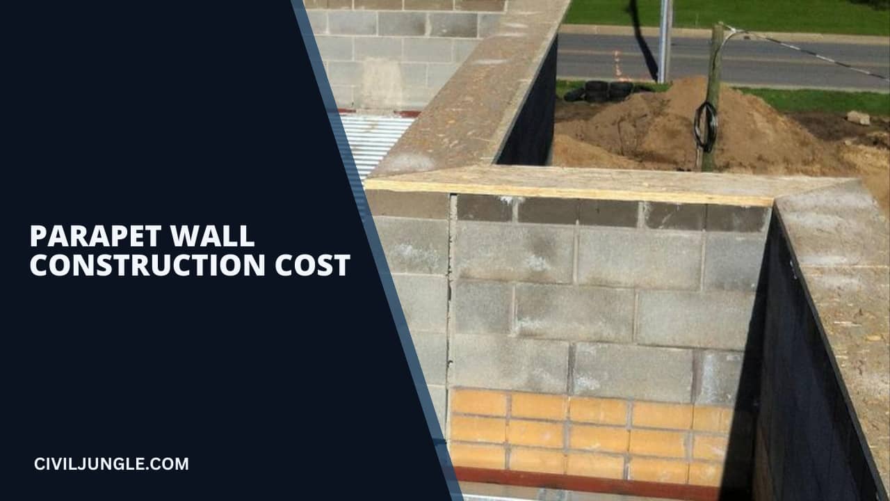 Parapet Wall Construction Cost