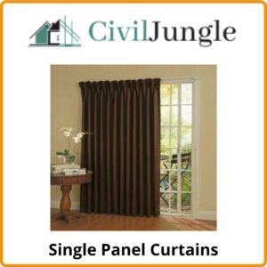Single Panel Curtains