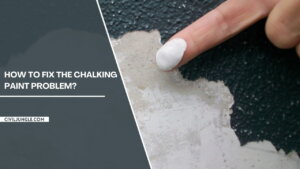 What causes interior paint chalking 