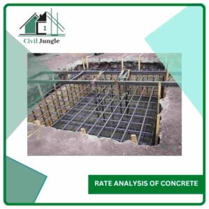 Rate Analysis of Concrete