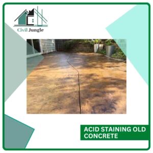 Acid Staining Old Concrete