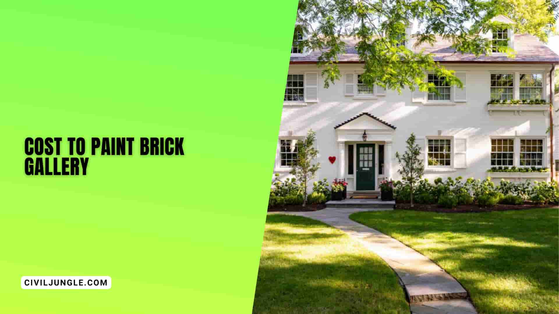 Cost to Paint Brick Gallery