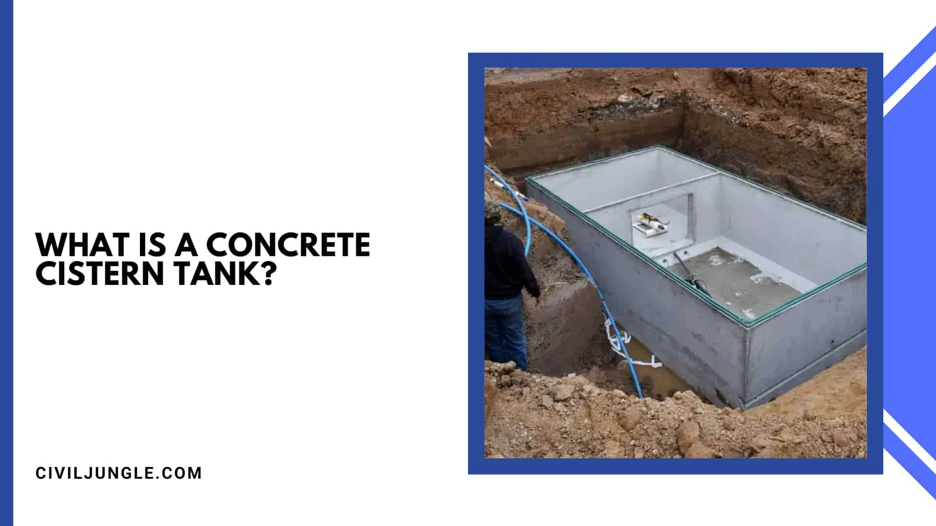 What Is a Concrete Cistern Tank?