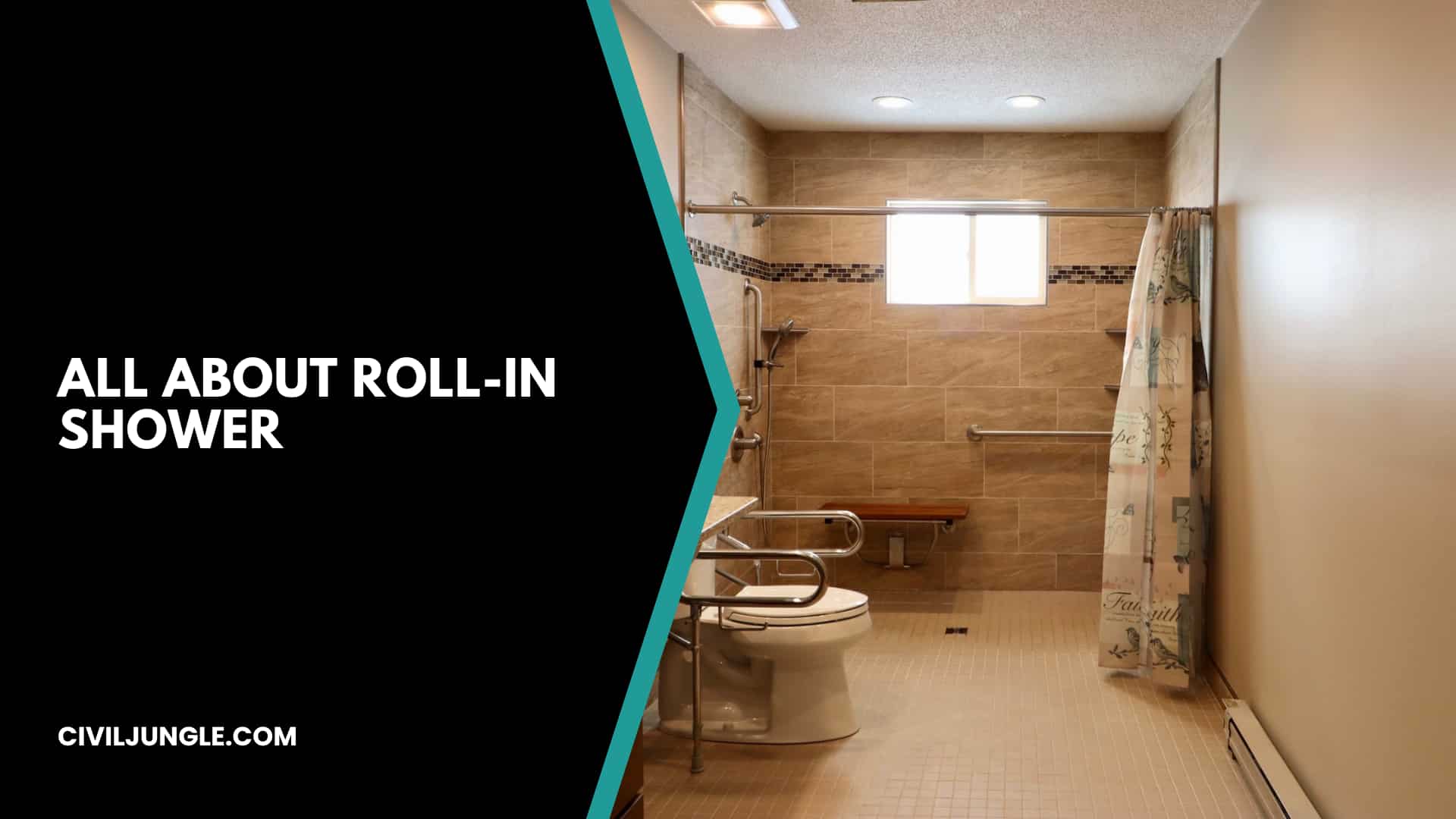 All About Roll-in Shower