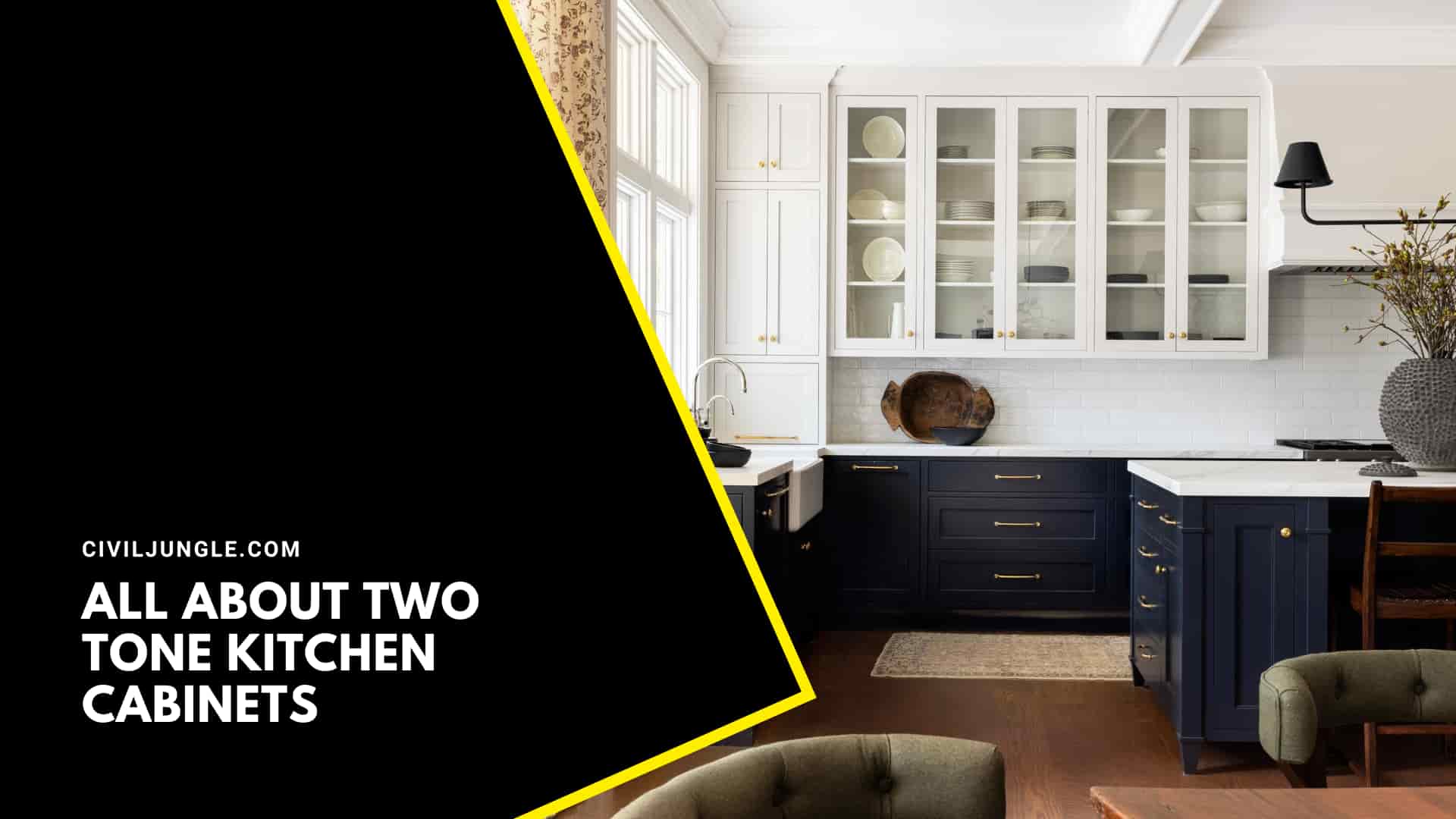 All About Two Tone Kitchen Cabinets