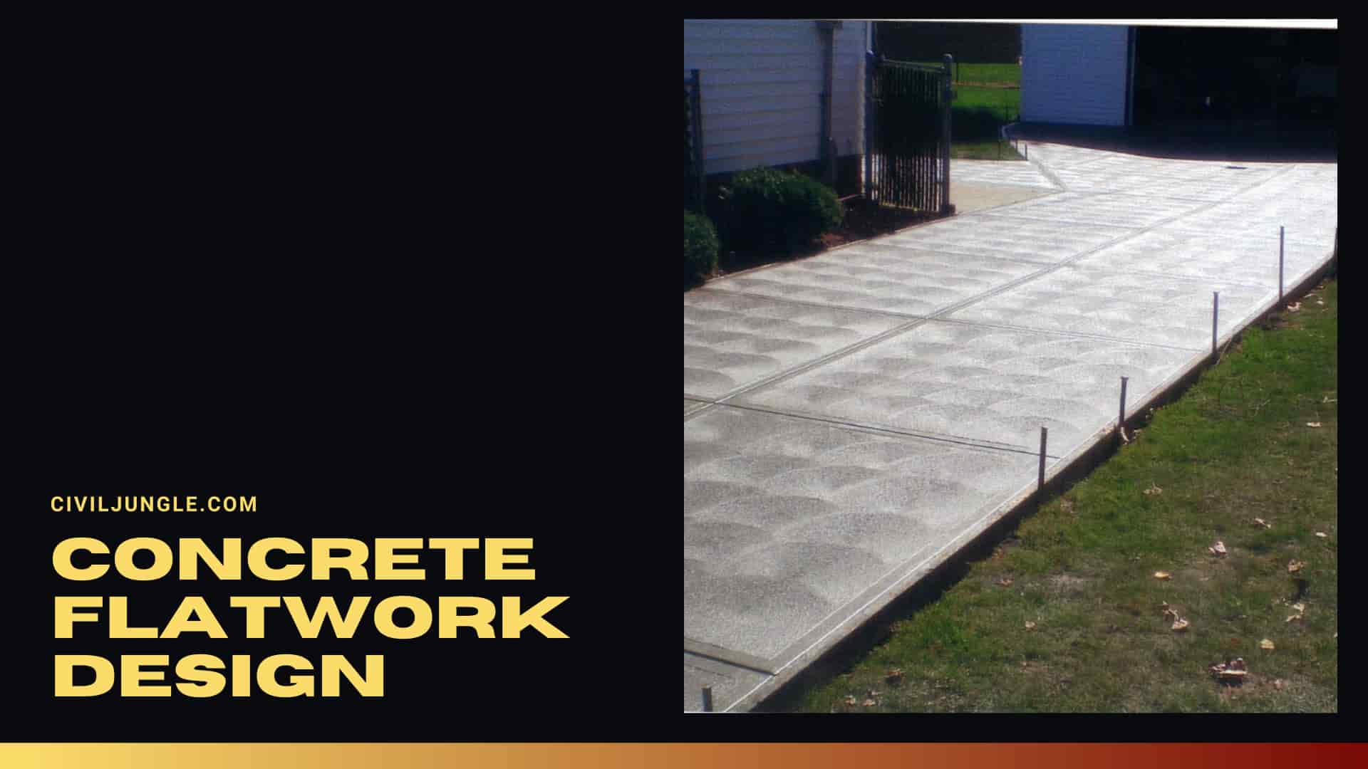 Concrete Flatwork Design