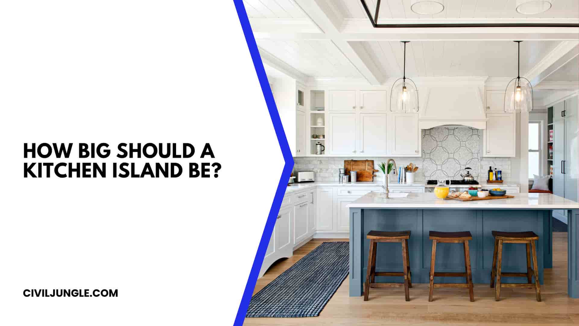 How Big Should a Kitchen Island Be?