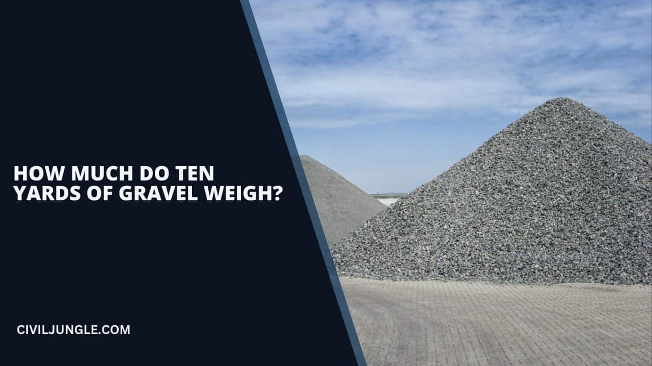 How Much Do Ten Yards of Gravel Weigh?