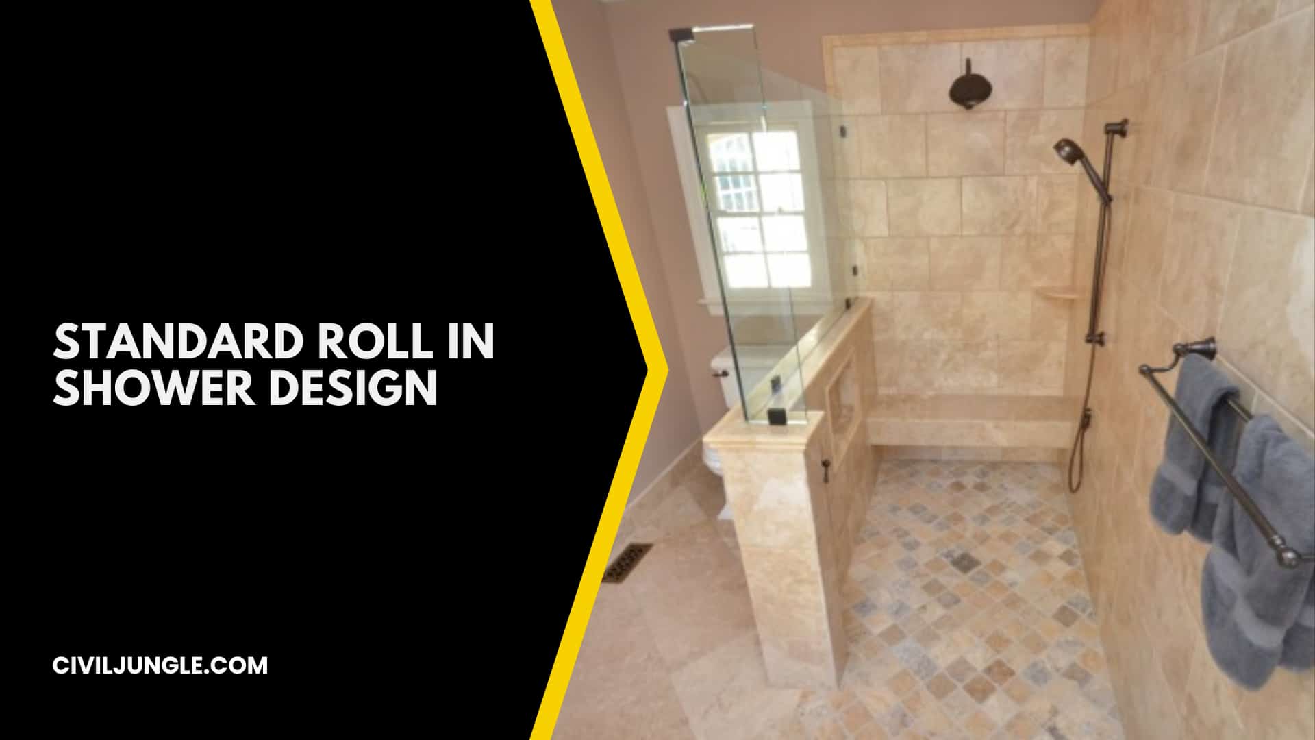 Standard Roll in Shower Design