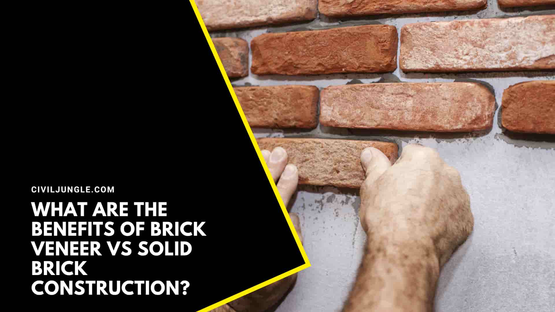 What Are The Benefits Of Brick Veneer Vs Solid Brick Construction?