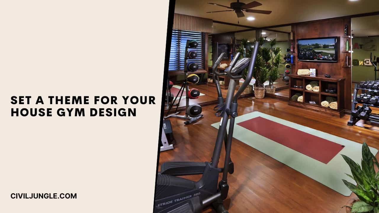 Set a Theme for Your House Gym Design