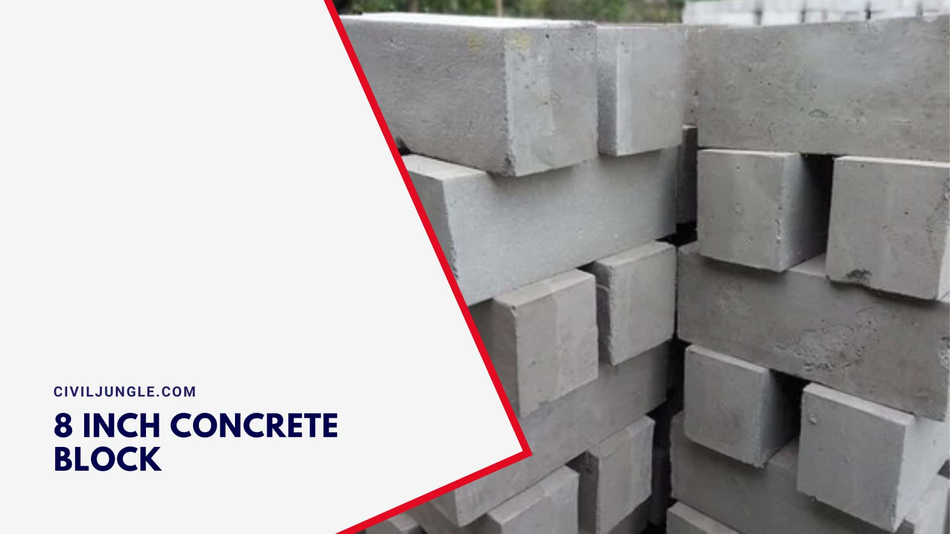 8 Inch Concrete Block