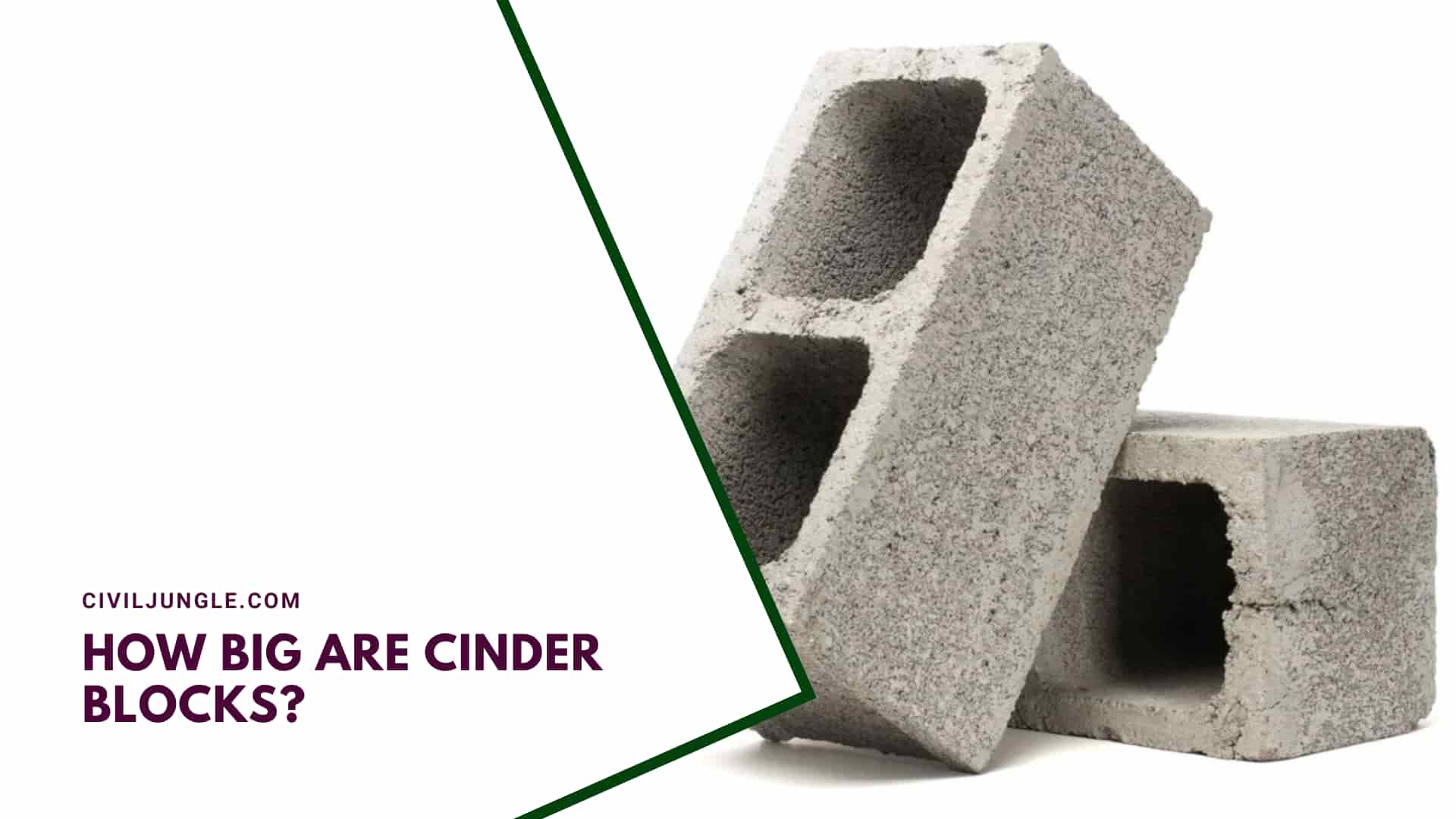 How Big Are Cinder Blocks?