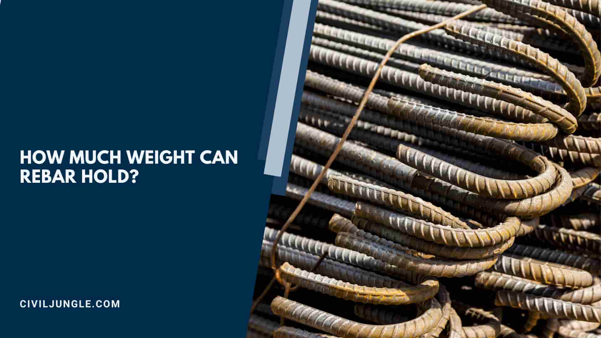 How Much Weight Can Rebar Hold?