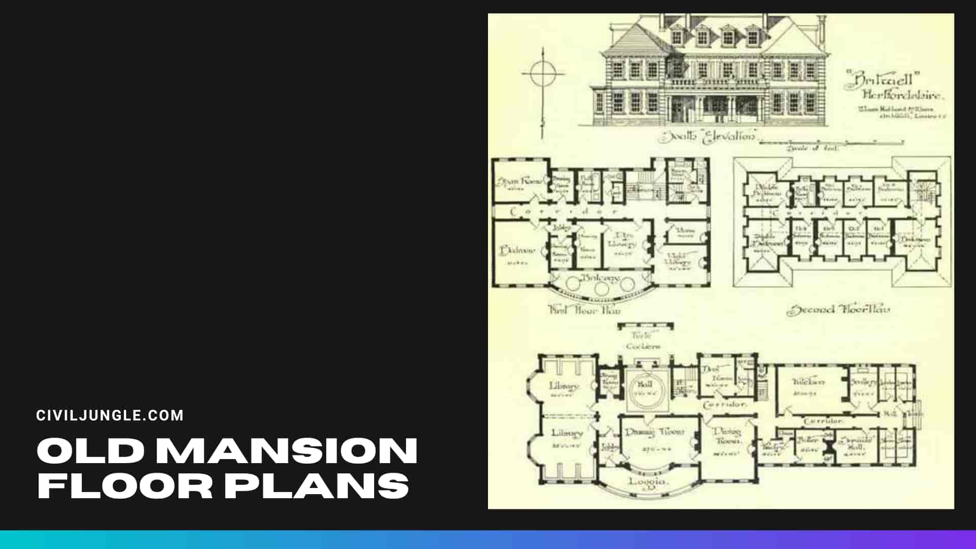 Old Mansion Floor Plans