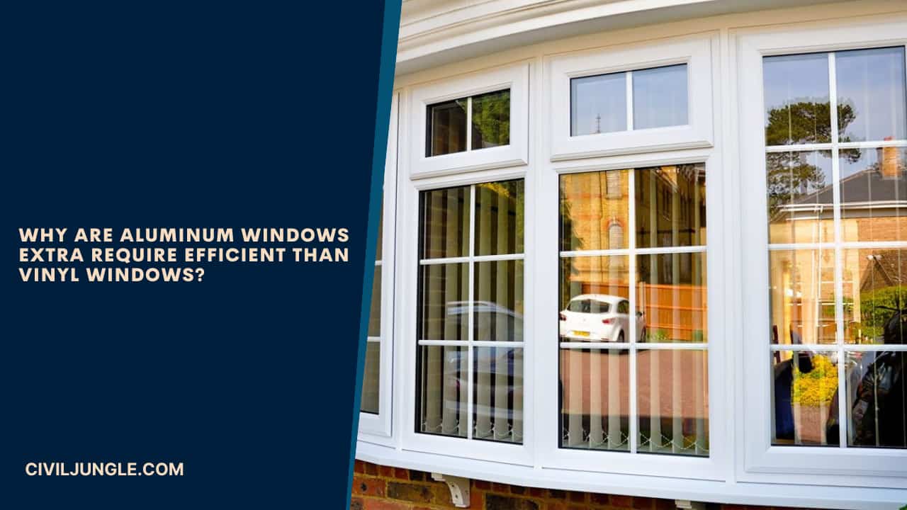 Why Are Aluminum Windows Extra Require Efficient Than Vinyl Windows?