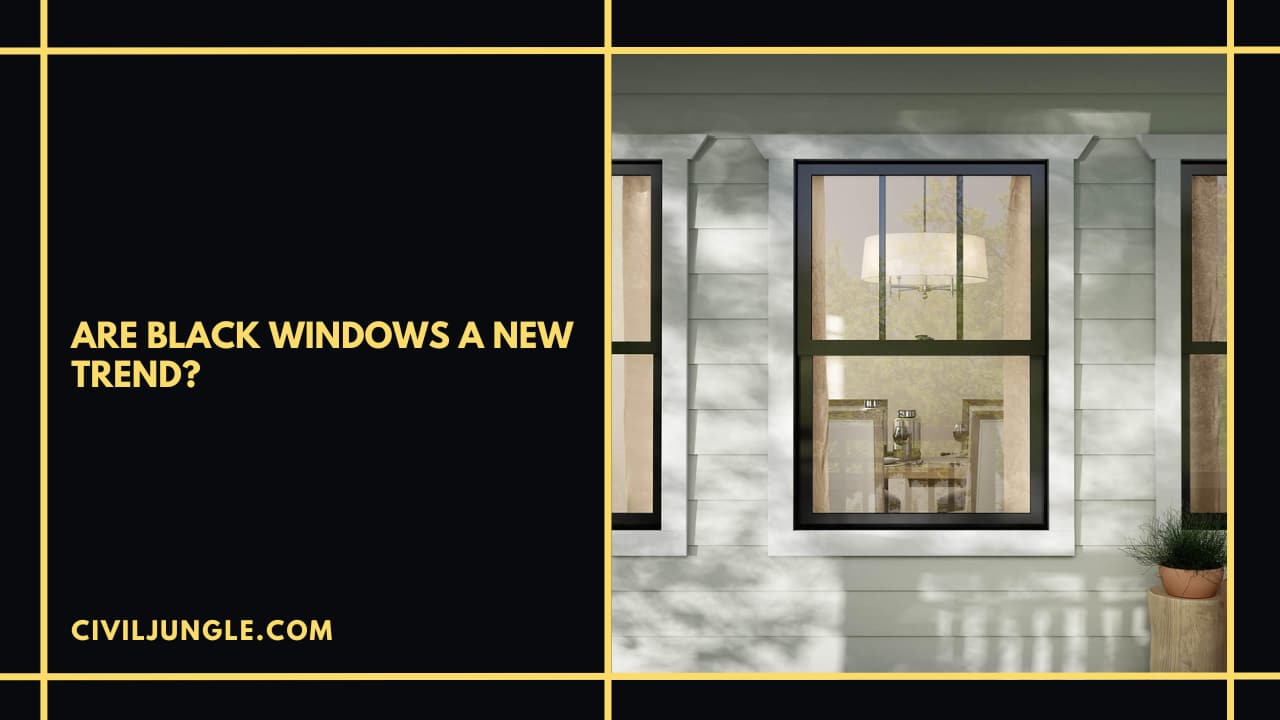 Are Black Windows a New Trend?
