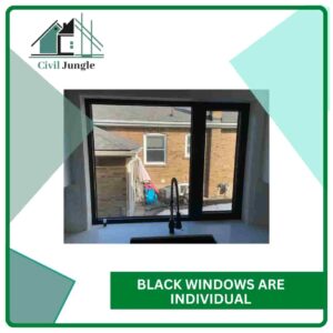 Black Windows Are Individual