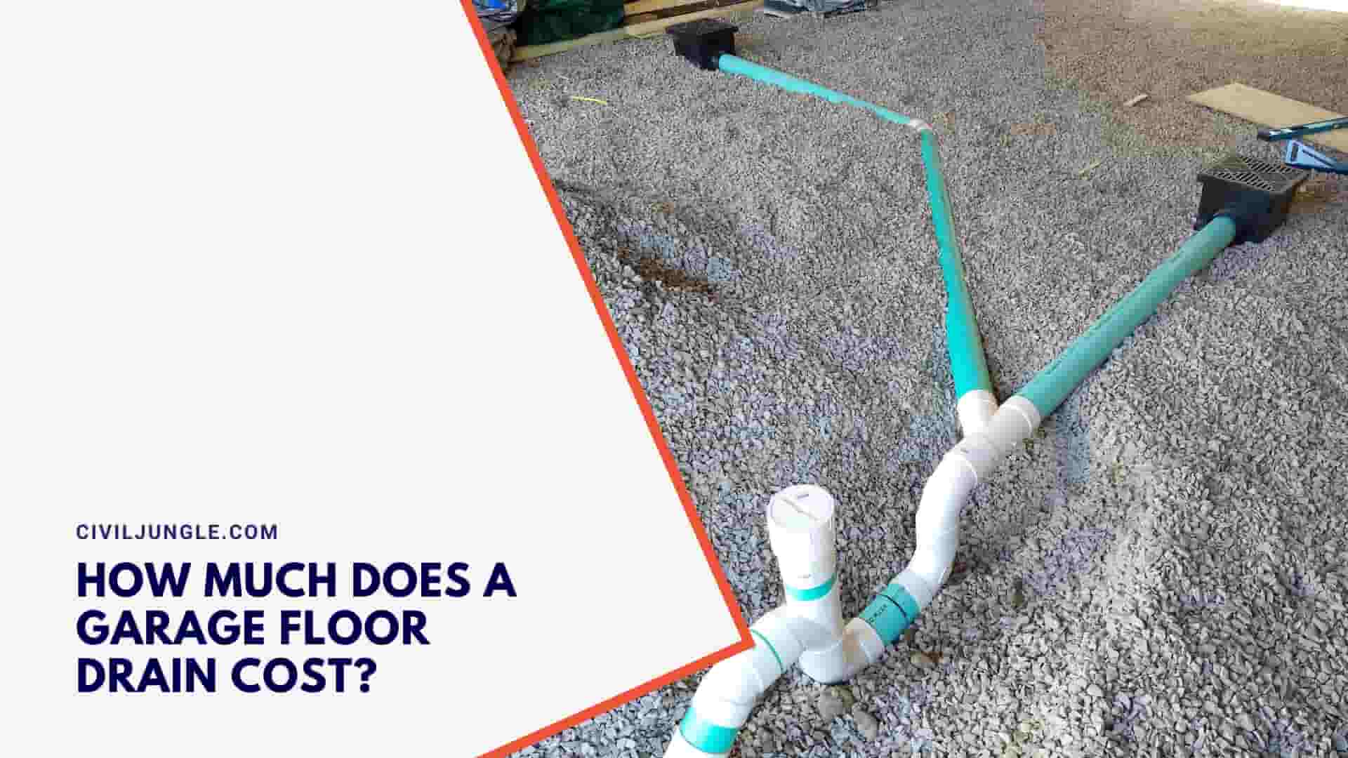 How Much Does a Garage Floor Drain Cost?