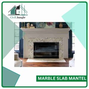 Marble Slab Mantel