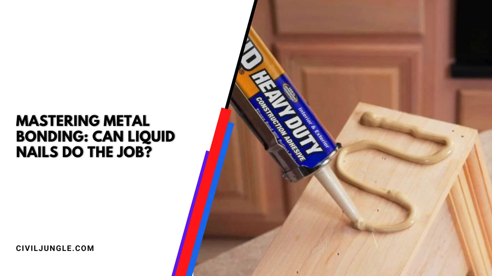 Mastering Metal Bonding: Can Liquid Nails Do the Job?