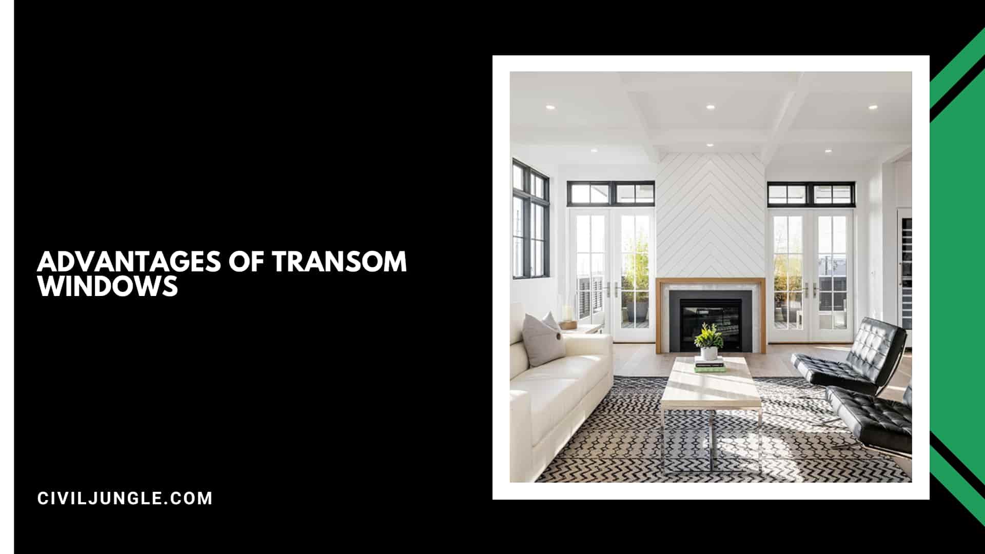 Advantages of Transom Windows