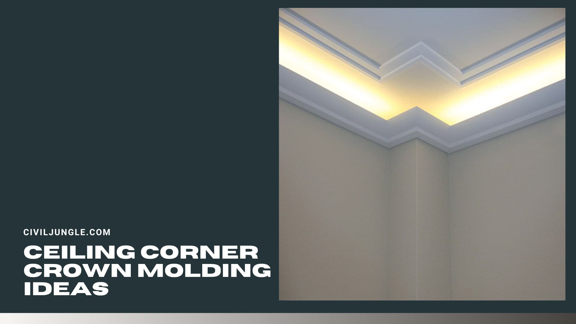 Ceiling Corner Crown Molding Ideas