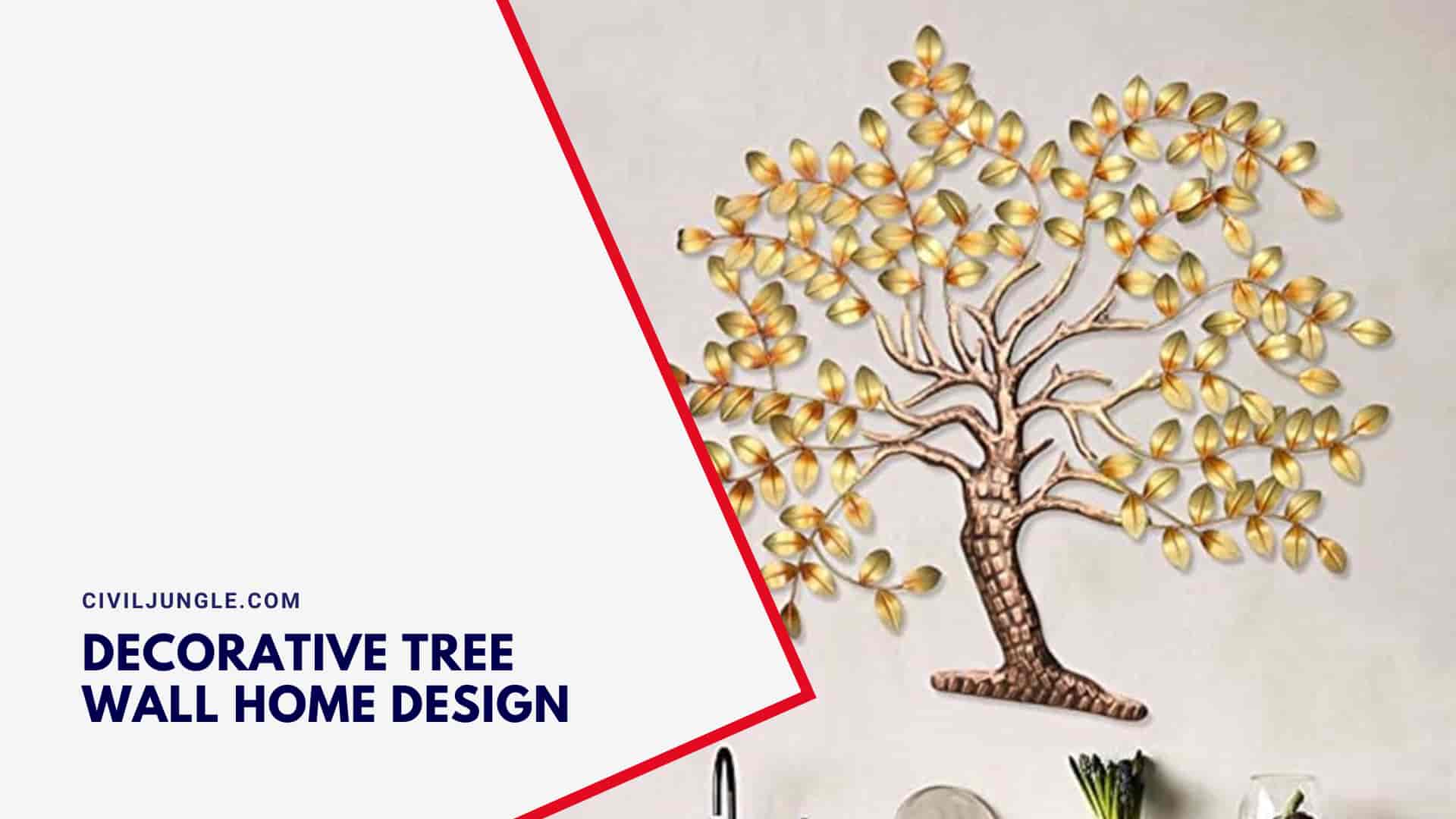 Decorative Tree Wall Home Design