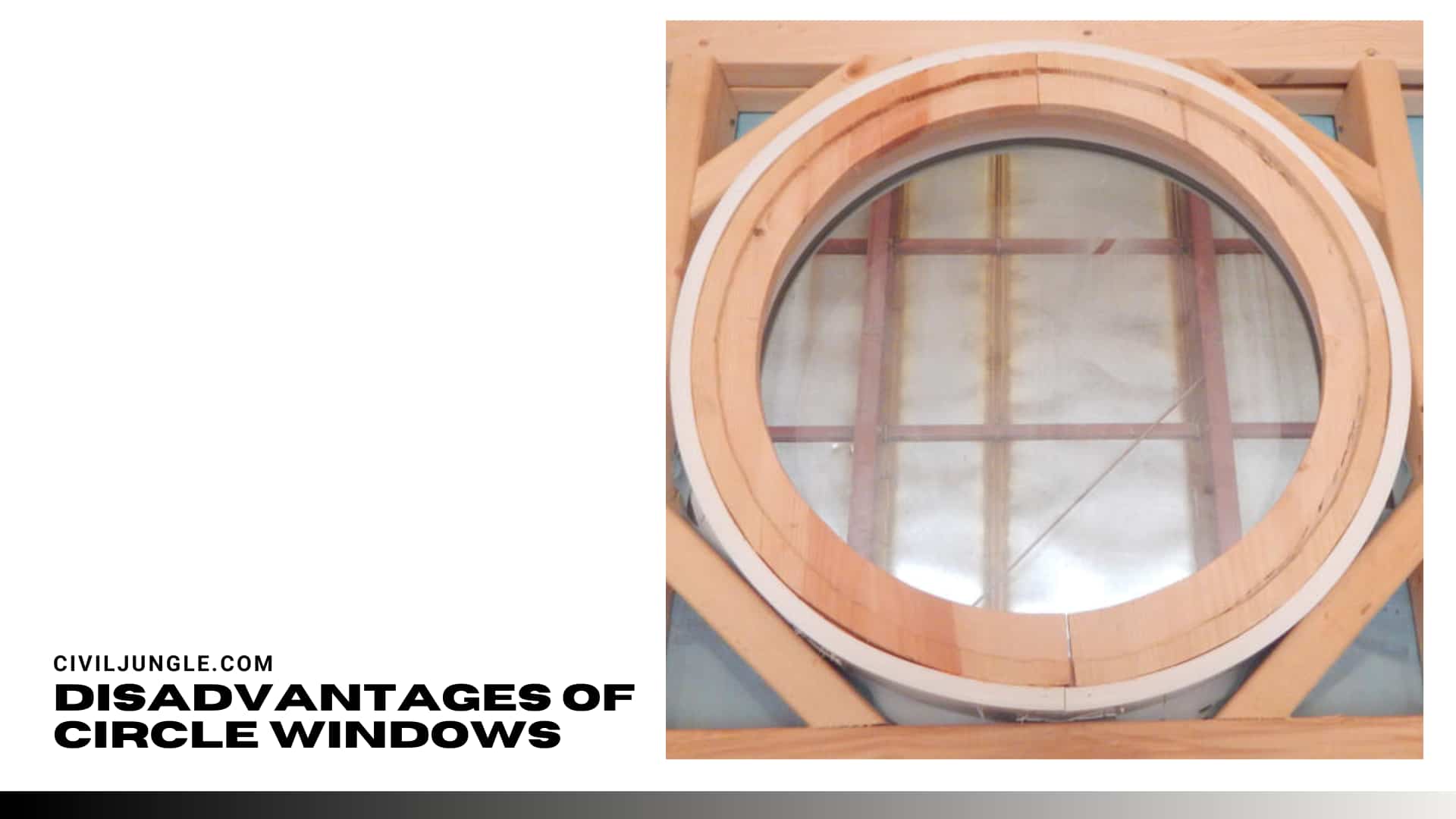 Disadvantages of Circle Windows