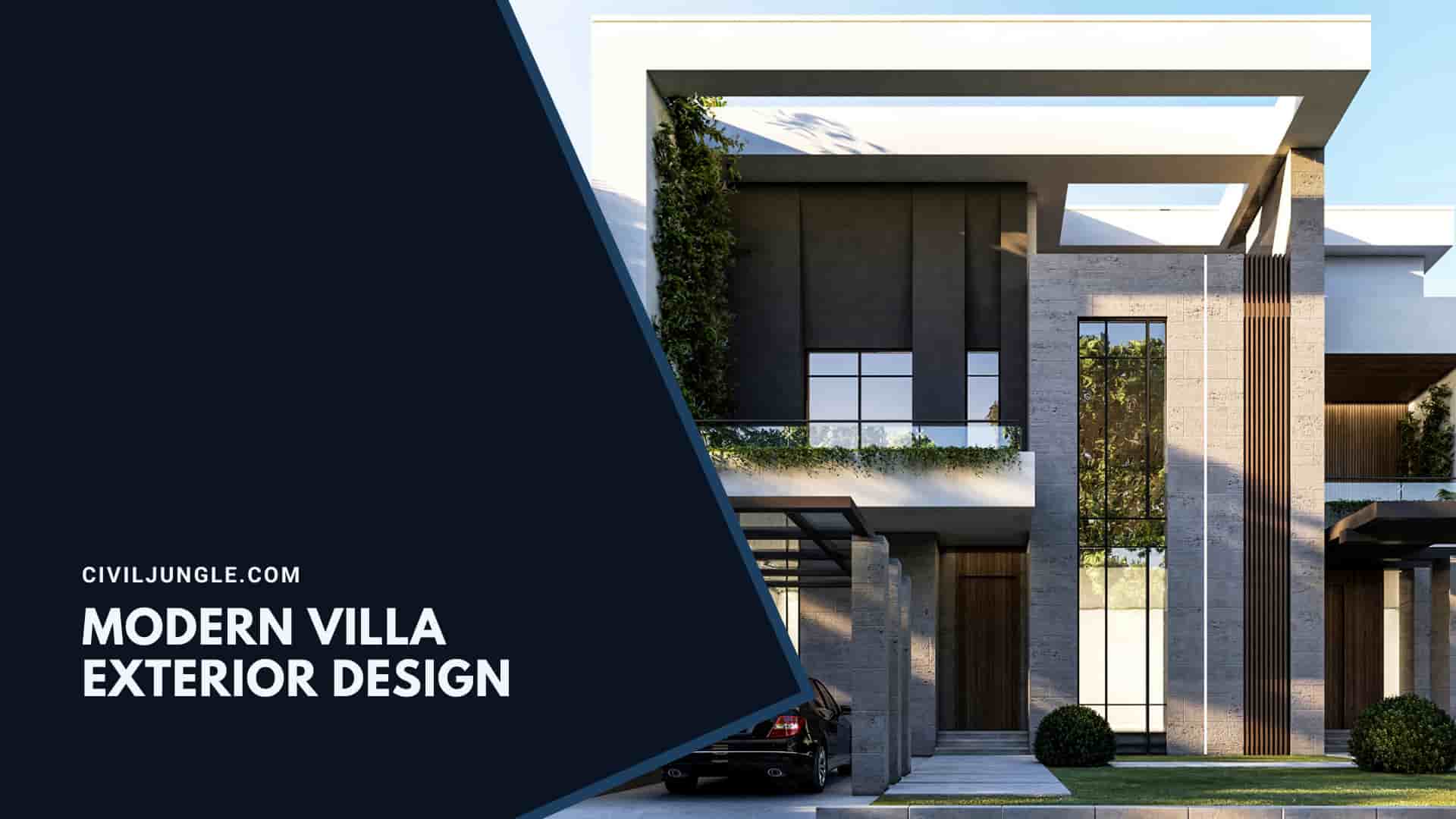 Modern Villa Exterior Designs