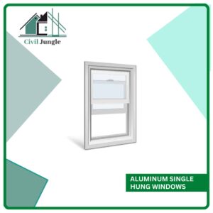 Aluminum Single Hung Windows