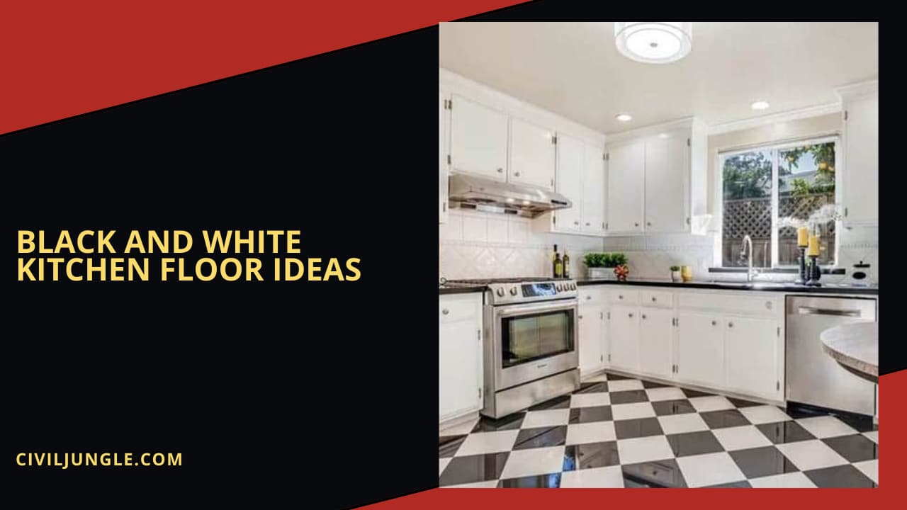 Black and White Kitchen Floor Ideas