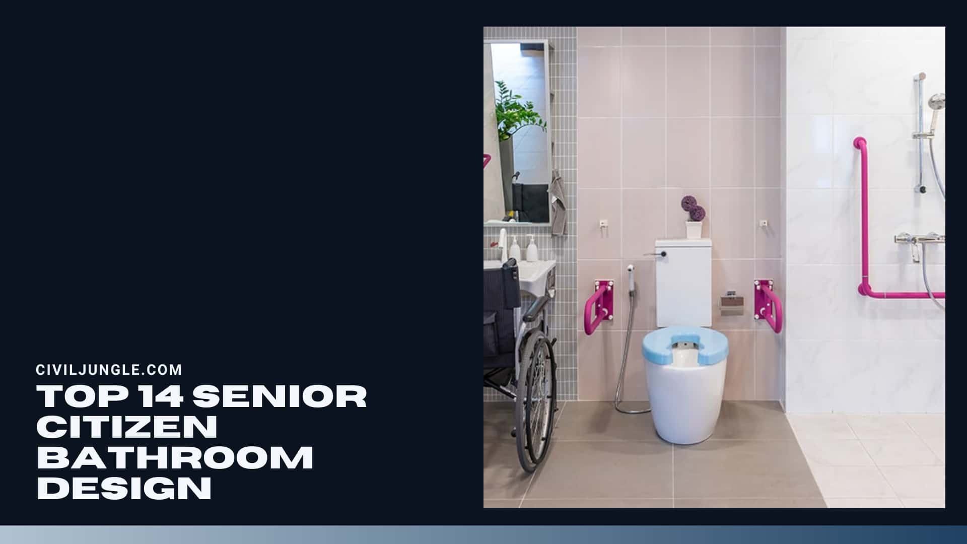 Top 14 Senior Citizen Bathroom Design