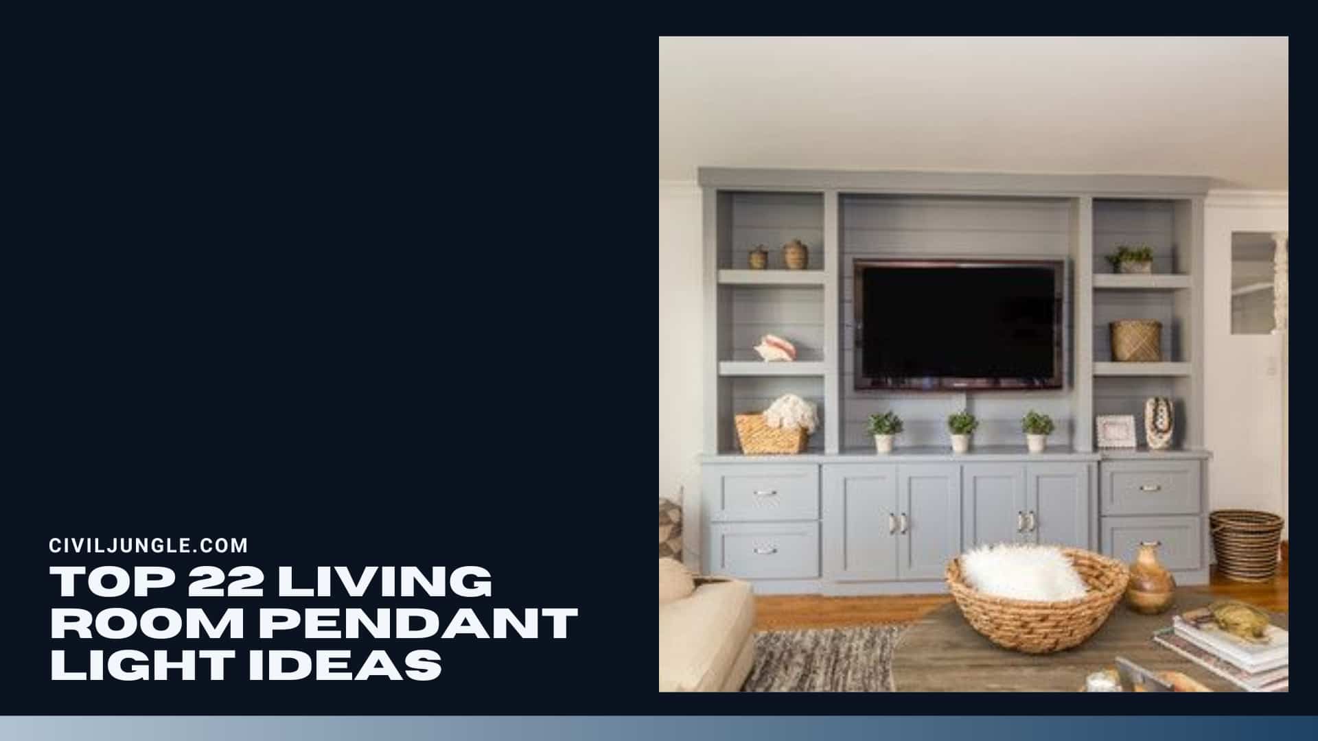 Top 22 Living Room Pendant Light Ideas