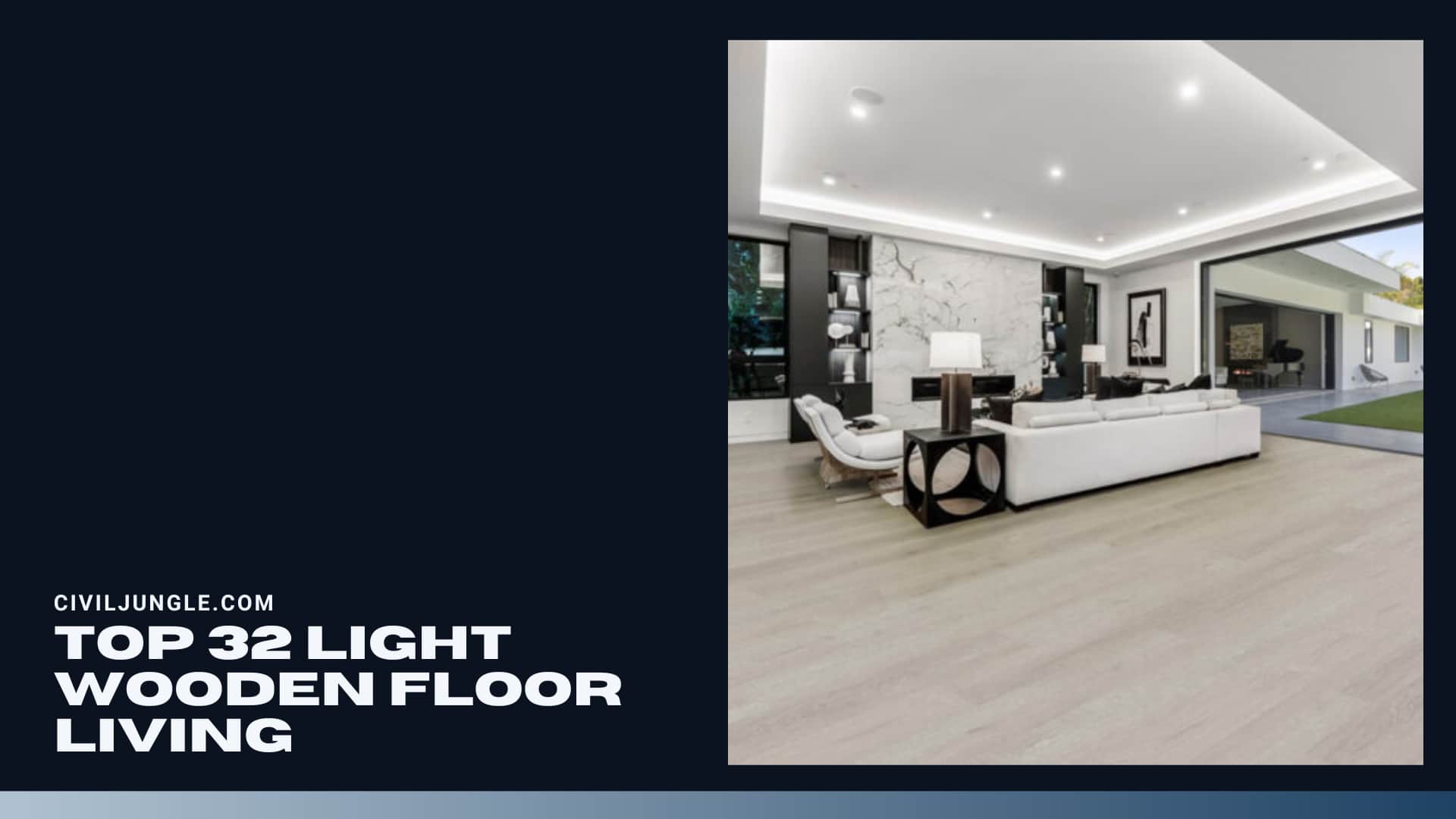 Top 32 Light Wooden Floor Living